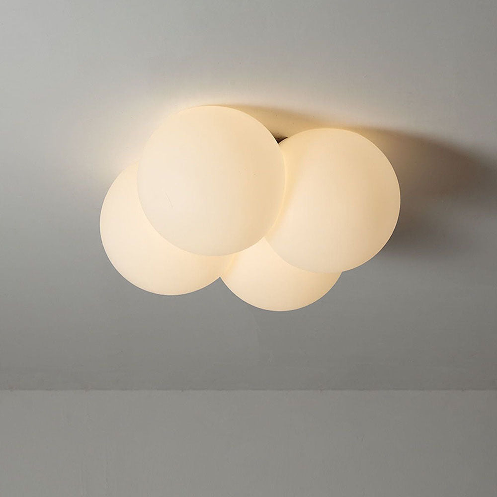 AuroraWolke: Lampada da soffitto LED moderna in stile scandinavo – elegante e accogliente per aree soggiorno e pranzo