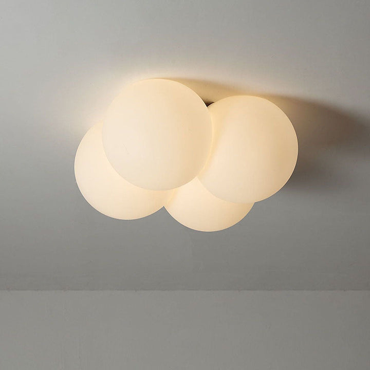 AuroraWolke: Lampada da soffitto LED moderna in stile scandinavo – elegante e accogliente per aree soggiorno e pranzo