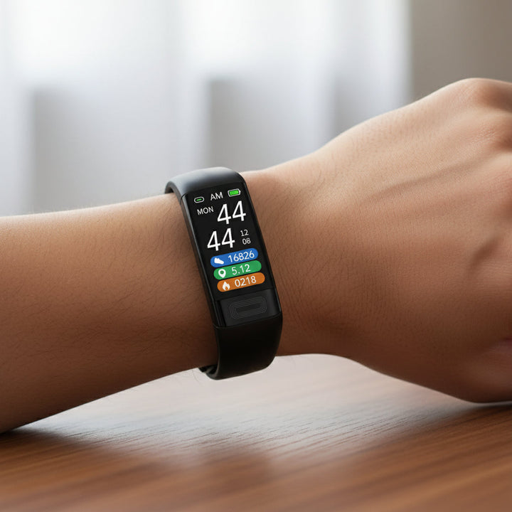 VITALBAND – Bracciale Intelligente con Misurazione della Pressione Sanguigna, ECG e Monitoraggio della Frequenza Cardiaca