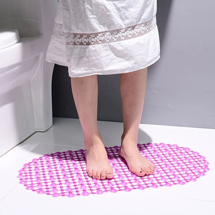 BadeGrip: Tappetino da doccia antiscivolo con ventose – Antibatterico e Facile da Pulire