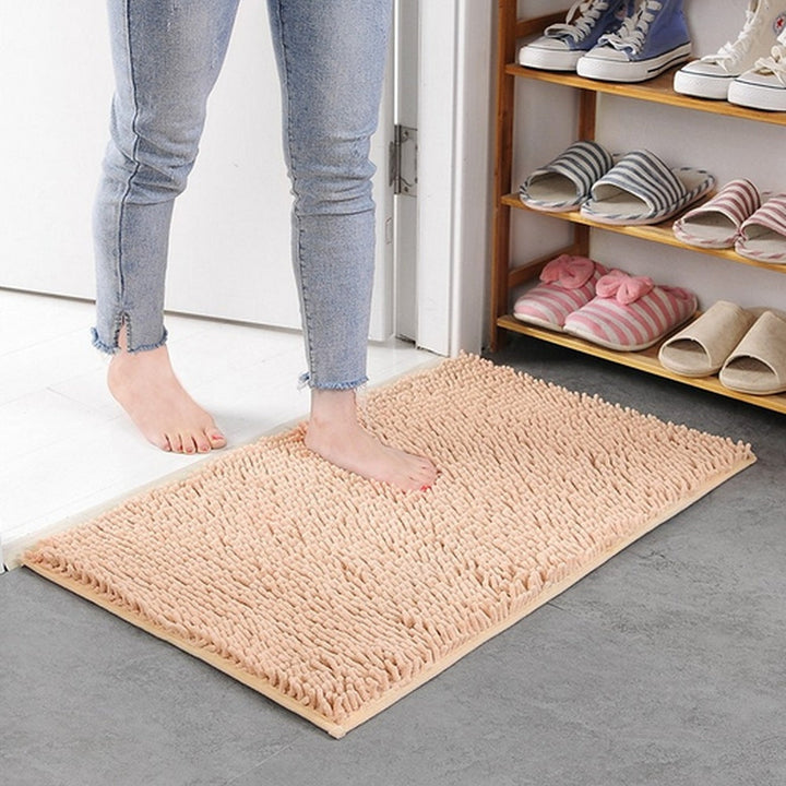 BadeWohl: Tappetino da Bagno in Chenille Antiscivolo – Super Morbido, Assorbente e Facile da Pulire