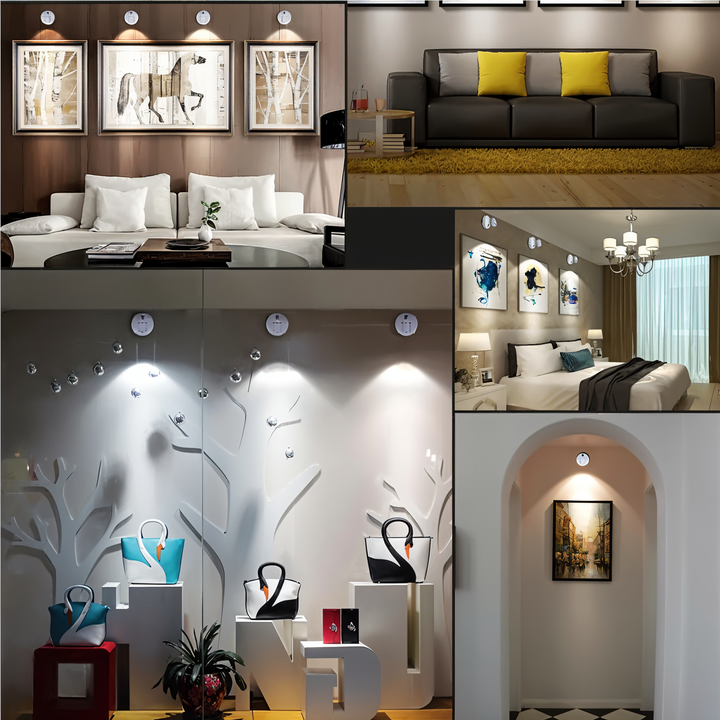 BeamLuxe: Applique LED senza fili – Illuminazione d&