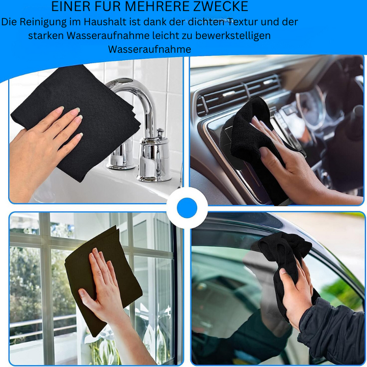 MagischeTücher™ Panni in microfibra | Senza tracce &amp; Senza pelucchi | Riutilizzabili &amp; Versatili | Per una brillantezza senza chimica