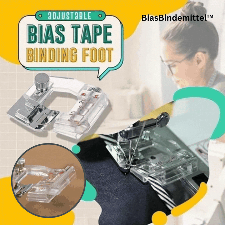 BiasBindemittel™ Piedino per cucire regolabile