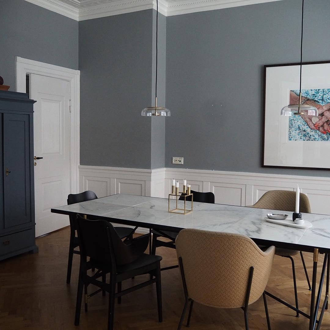 Solara: Lampadario in ottone e vetro con LED integrato – per sala da pranzo e soggiorno