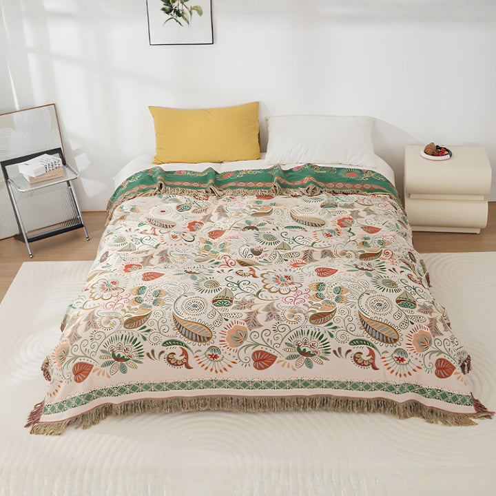 Plaid bohemien lavabile