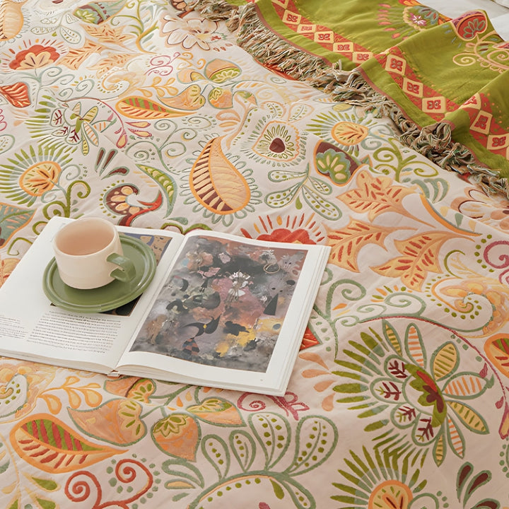 Plaid bohemien lavabile