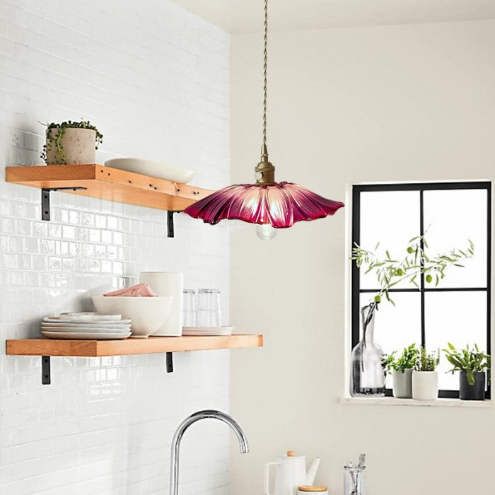 BlüteLicht: Lampadario floreale dal design moderno per sala da pranzo e soggiorno