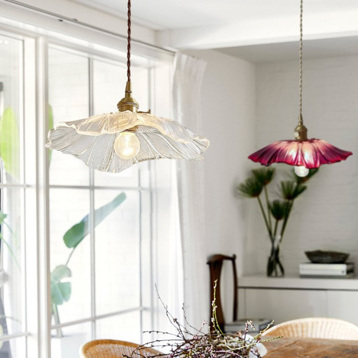 BlüteLicht: Lampadario floreale dal design moderno per sala da pranzo e soggiorno
