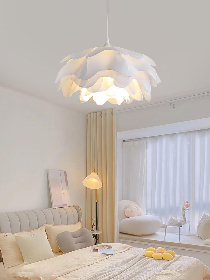 BlütenGlanz: Lampada a sospensione a forma di fiori – Elegante lampada da appendere per sala da pranzo e soggiorno