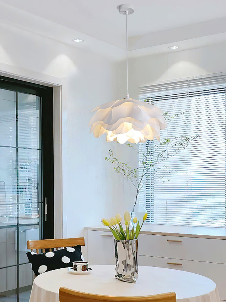 BlütenGlanz: Lampada a sospensione a forma di fiori – Elegante lampada da appendere per sala da pranzo e soggiorno