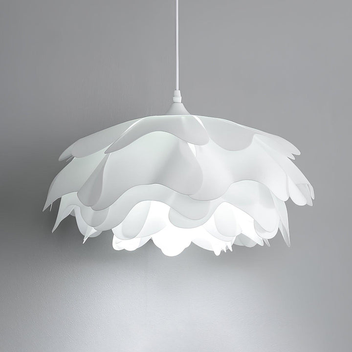 BlütenGlanz: Lampada a sospensione a forma di fiori – Elegante lampada da appendere per sala da pranzo e soggiorno