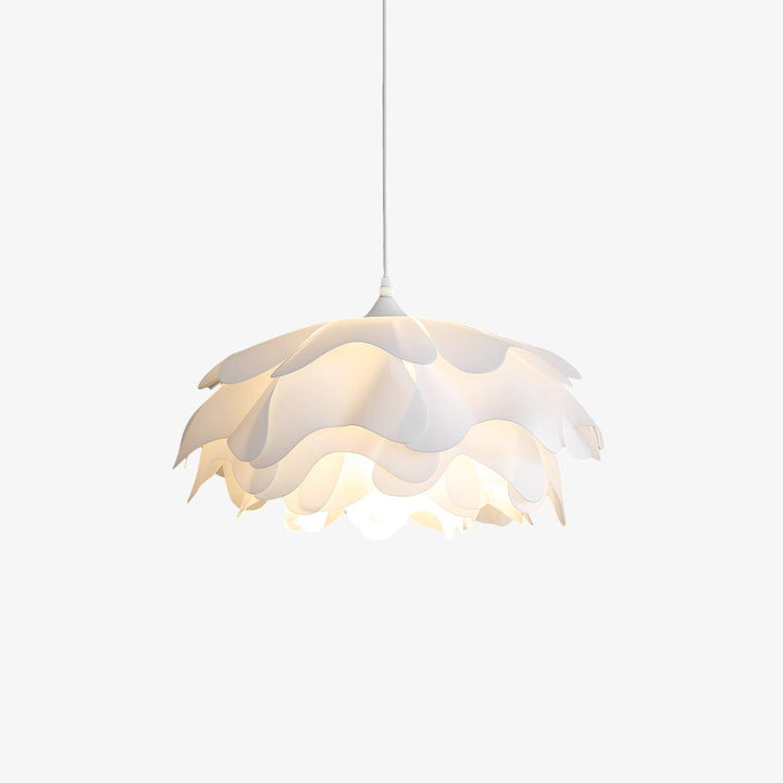 BlütenGlanz: Lampada a sospensione a forma di fiori – Elegante lampada da appendere per sala da pranzo e soggiorno