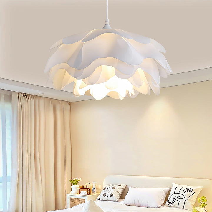 BlütenGlanz: Lampada a sospensione a forma di fiori – Elegante lampada da appendere per sala da pranzo e soggiorno