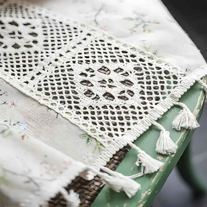 BohoPatch: Tendaggi in design patchwork di pizzo – decorativi e filtranti per la luce per ambienti romantici