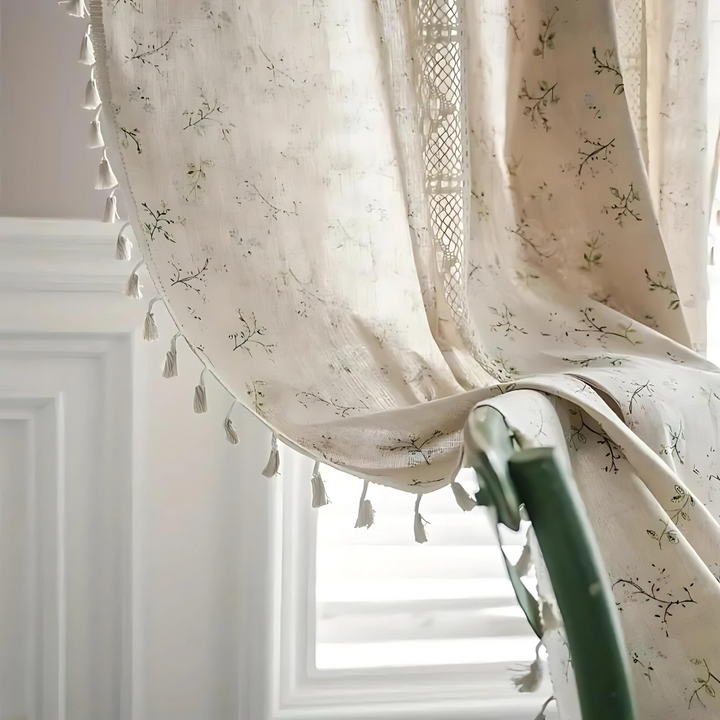 BohoPatch: Tendaggi in design patchwork di pizzo – decorativi e filtranti per la luce per ambienti romantici