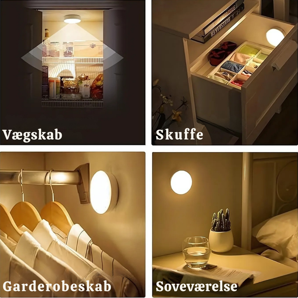 BrightWay™ – Lampada LED con sensore di movimento magnetico intelligente