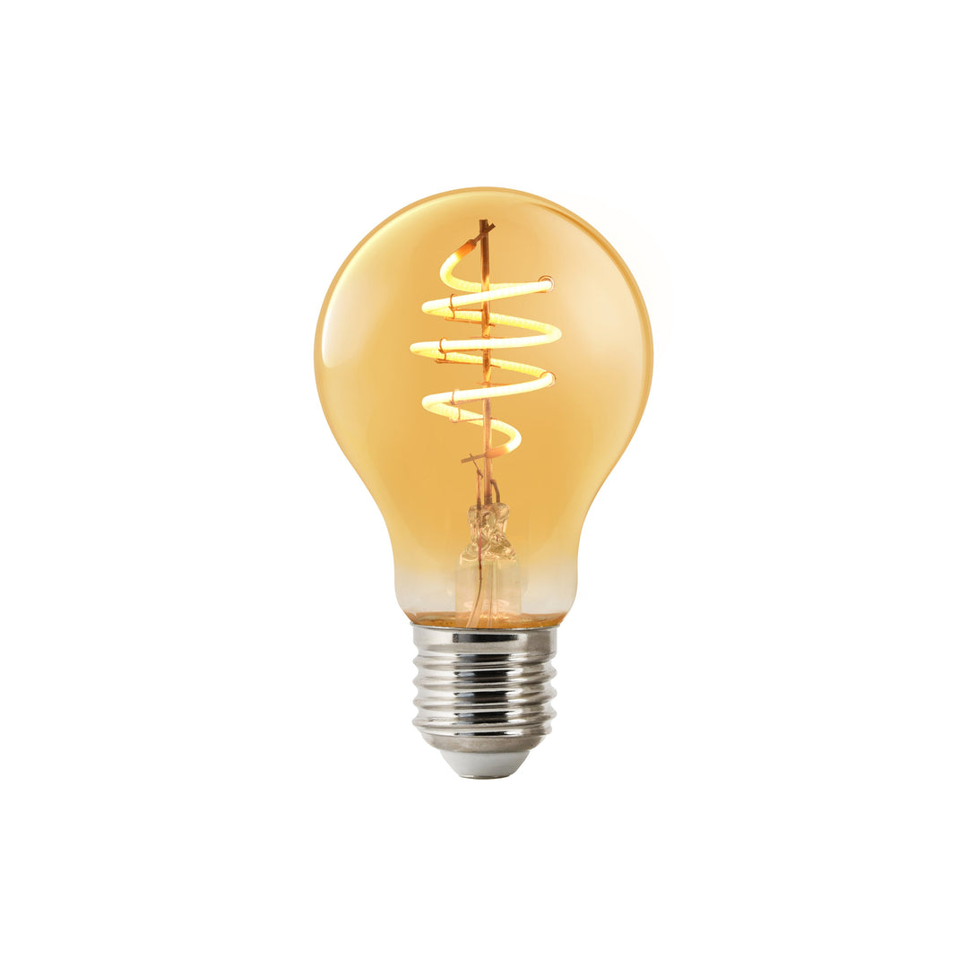 Lampadina Smart Deco Standard E27 380lm, Ambra