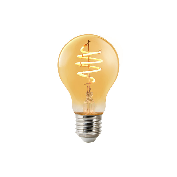 Lampadina Smart Deco Standard E27 380lm, Ambra