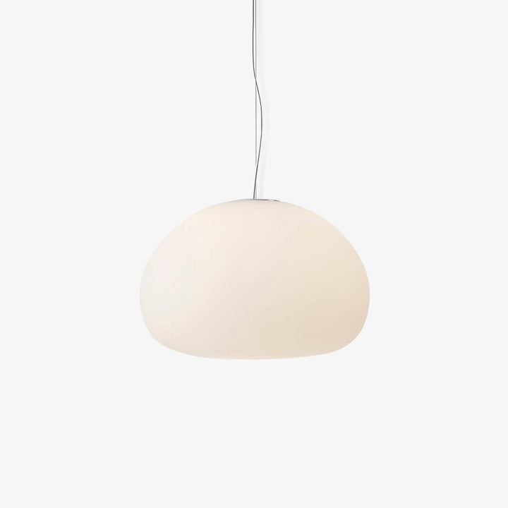 Bunelle: Lampada a sospensione in vetro e metallo a forma di panino – per ambienti accoglienti