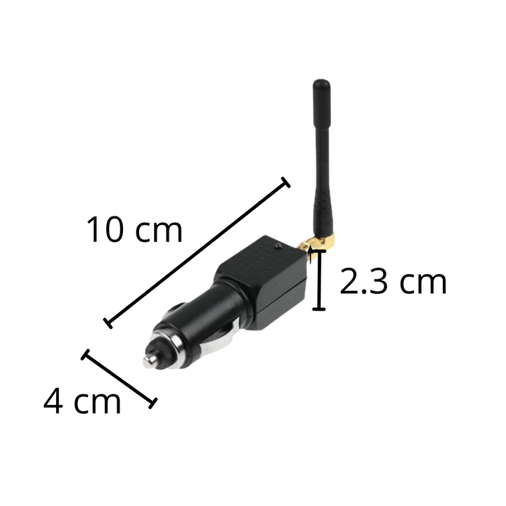 Bloccante di Segnale GPS Portatile per Auto | Dispositivo di Privacy Alimentato da Accendisigari da 12V