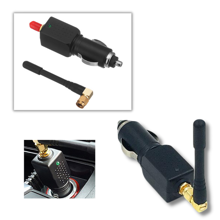 Bloccante di Segnale GPS Portatile per Auto | Dispositivo di Privacy Alimentato da Accendisigari da 12V