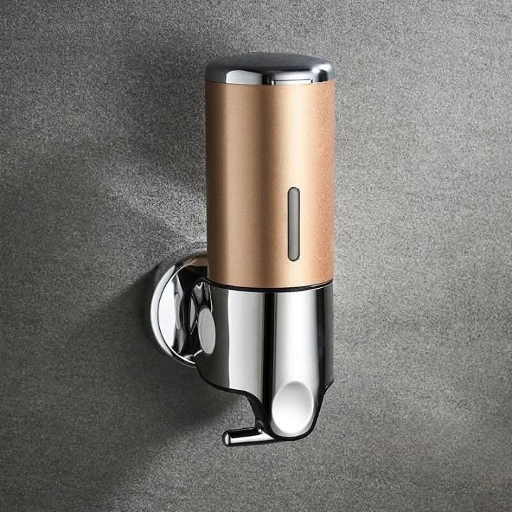 SOAPFORT – Dispenser di sapone da parete di alta qualità con design elegante in acciaio inossidabile