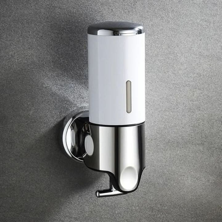 SOAPFORT – Dispenser di sapone da parete di alta qualità con design elegante in acciaio inossidabile