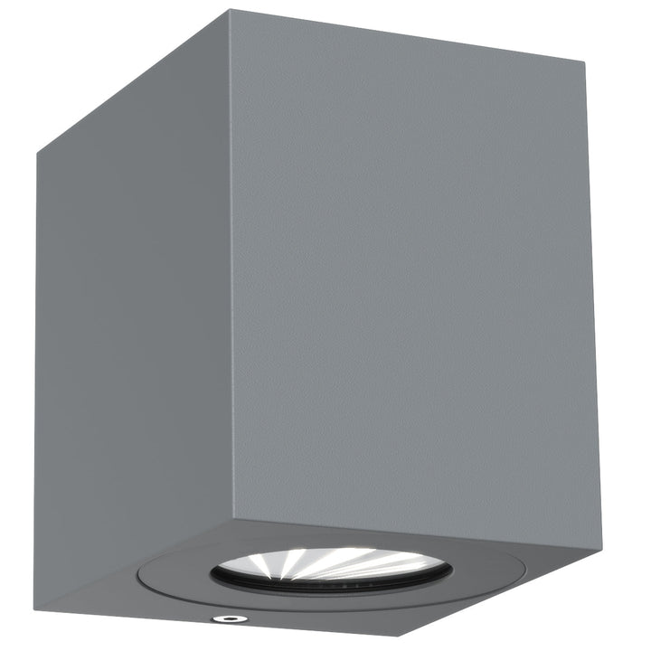 Canto Kubi 2 LED Applique da Parete, Grigio