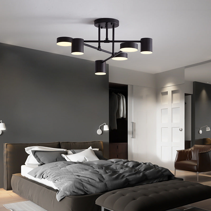 Cervia: Moderna lampada da soffitto LED a design circolare – per soggiorno e camera da letto