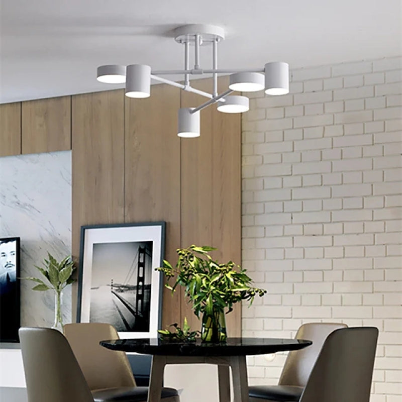 Cervia: Moderna lampada da soffitto LED a design circolare – per soggiorno e camera da letto