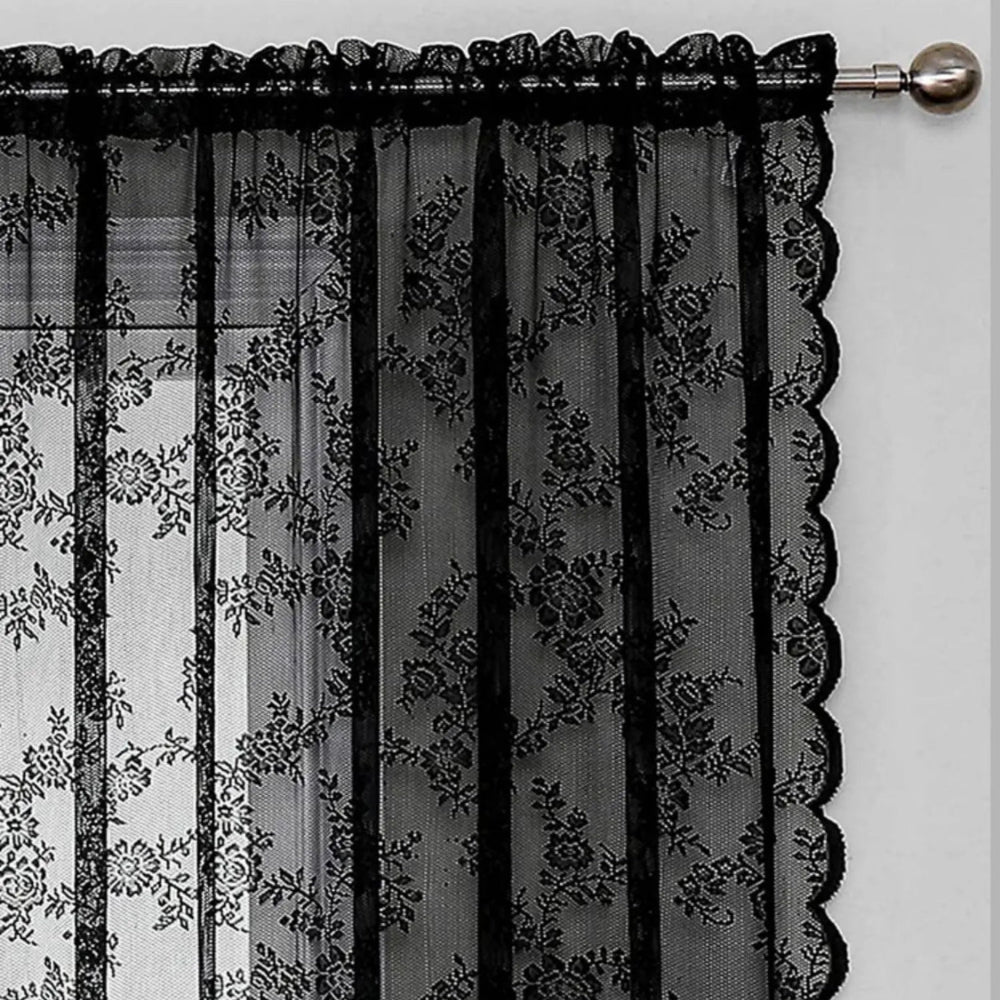 CharmSpitze: Tende in pizzo semitrasparenti – design romantico per un&