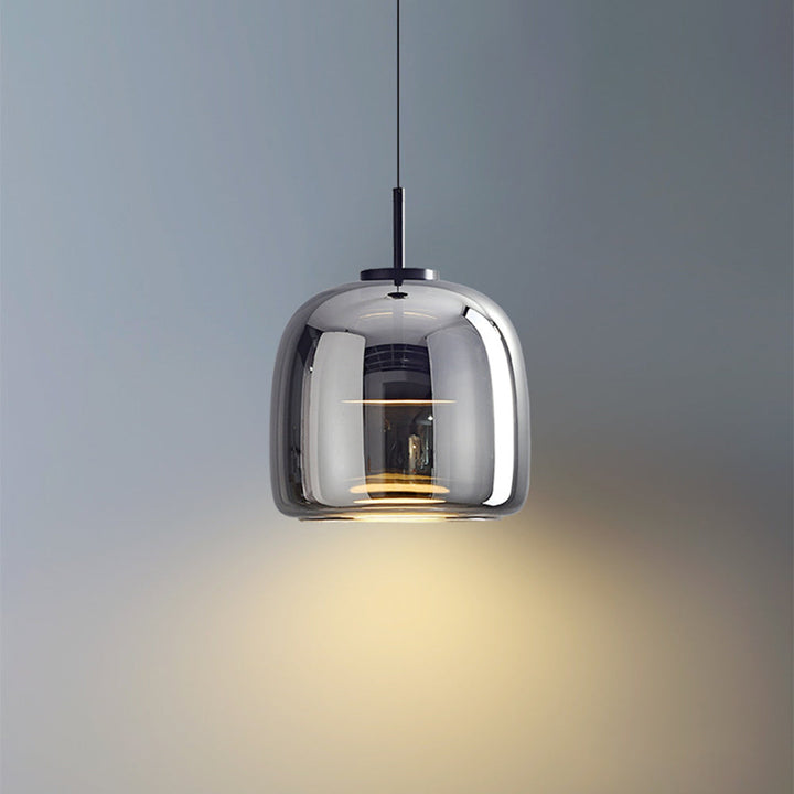 Clareva: Moderna lampada a sospensione LED in vetro – per soggiorno e camera da letto