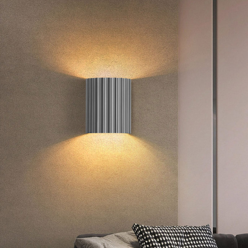 ColoraGlow: Lampada da Parete LED Rotonda – Lampada Moderna per Accenti di Colore per Camera da Letto e Cameretta