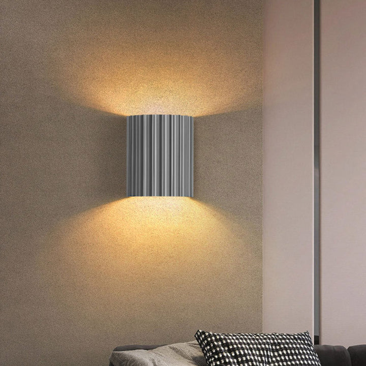 ColoraGlow: Lampada da Parete LED Rotonda – Lampada Moderna per Accenti di Colore per Camera da Letto e Cameretta