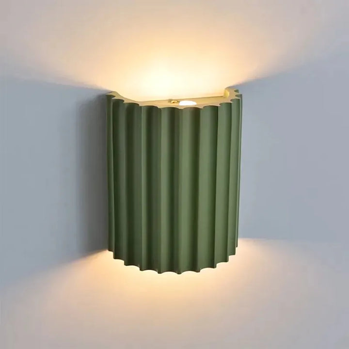 ColoraGlow: Lampada da Parete LED Rotonda – Lampada Moderna per Accenti di Colore per Camera da Letto e Cameretta