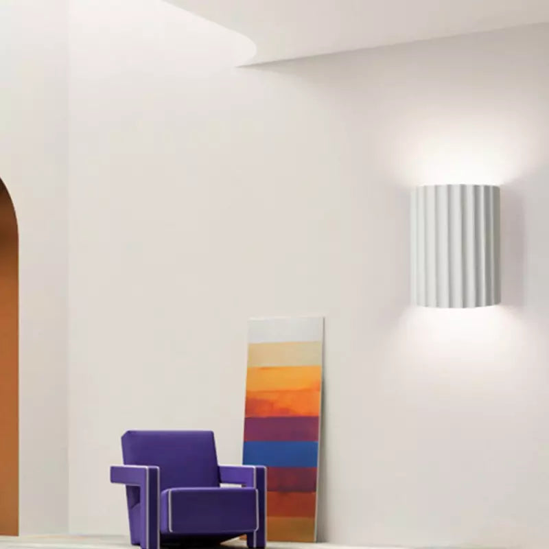 ColoraGlow: Lampada da Parete LED Rotonda – Lampada Moderna per Accenti di Colore per Camera da Letto e Cameretta