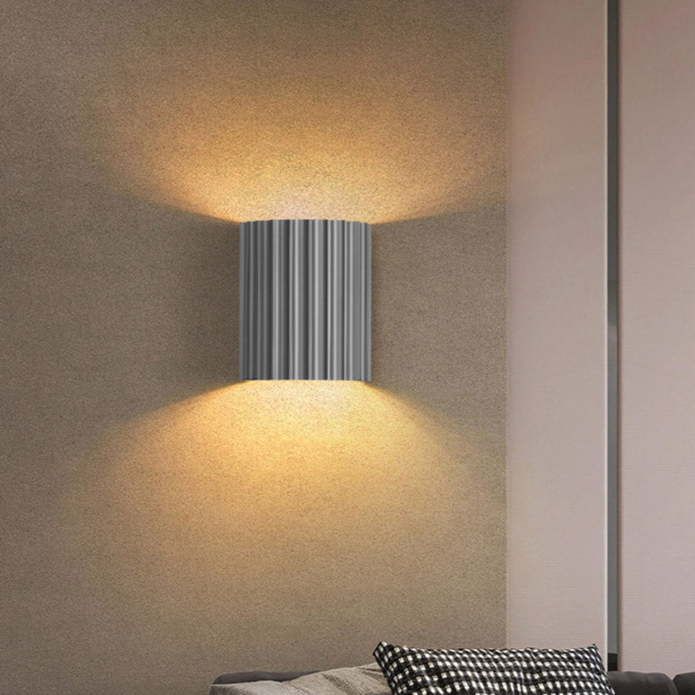 ColoraGlow: Lampada da Parete LED Rotonda – Lampada Moderna per Accenti di Colore per Camera da Letto e Cameretta