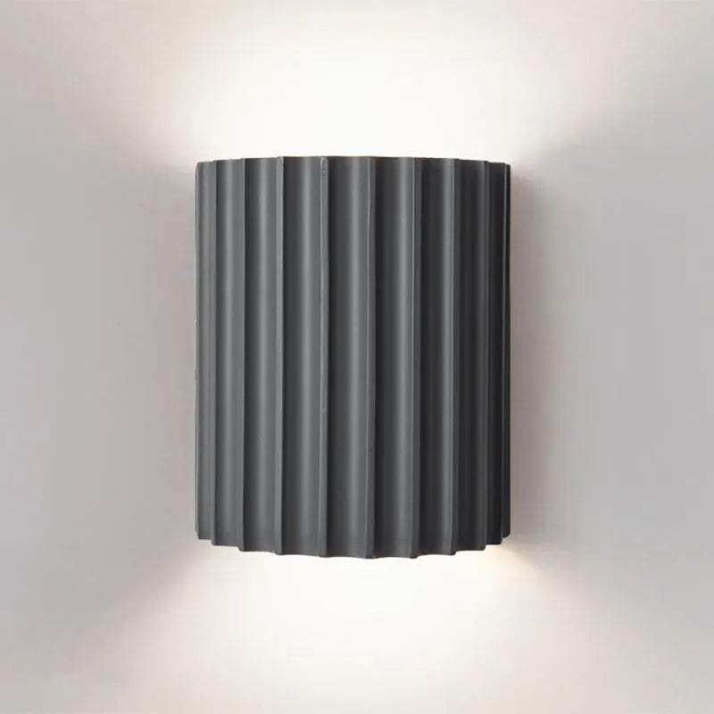 ColoraGlow: Lampada da Parete LED Rotonda – Lampada Moderna per Accenti di Colore per Camera da Letto e Cameretta