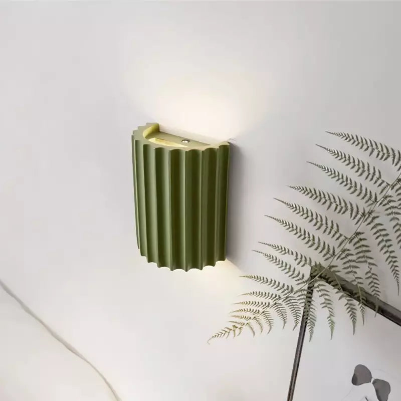 ColoraGlow: Lampada da Parete LED Rotonda – Lampada Moderna per Accenti di Colore per Camera da Letto e Cameretta