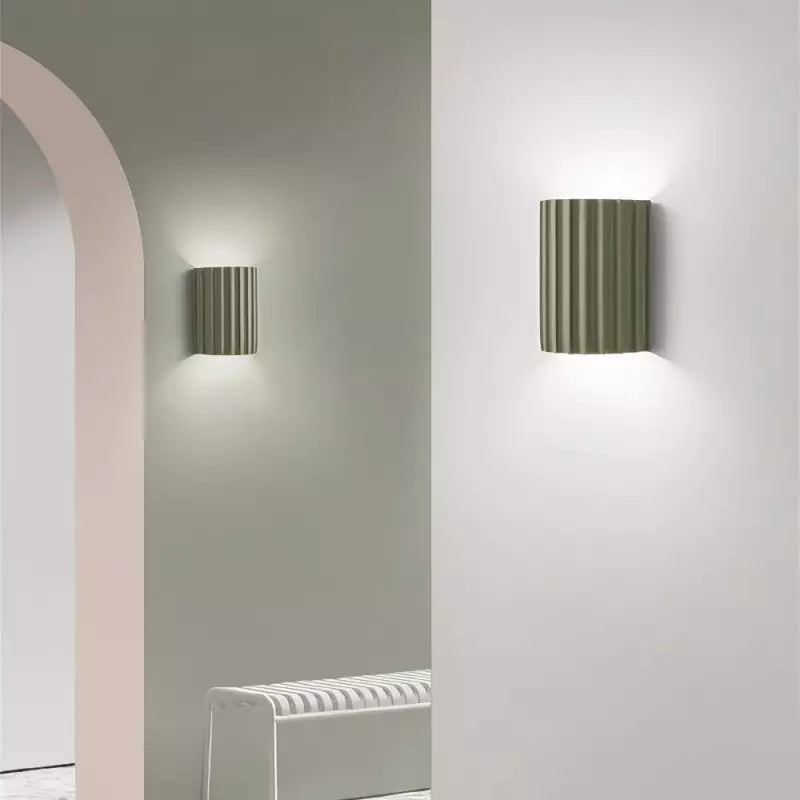 ColoraGlow: Lampada da Parete LED Rotonda – Lampada Moderna per Accenti di Colore per Camera da Letto e Cameretta
