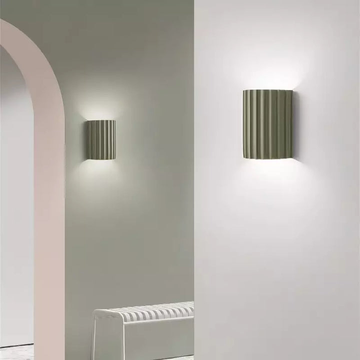 ColoraGlow: Lampada da Parete LED Rotonda – Lampada Moderna per Accenti di Colore per Camera da Letto e Cameretta