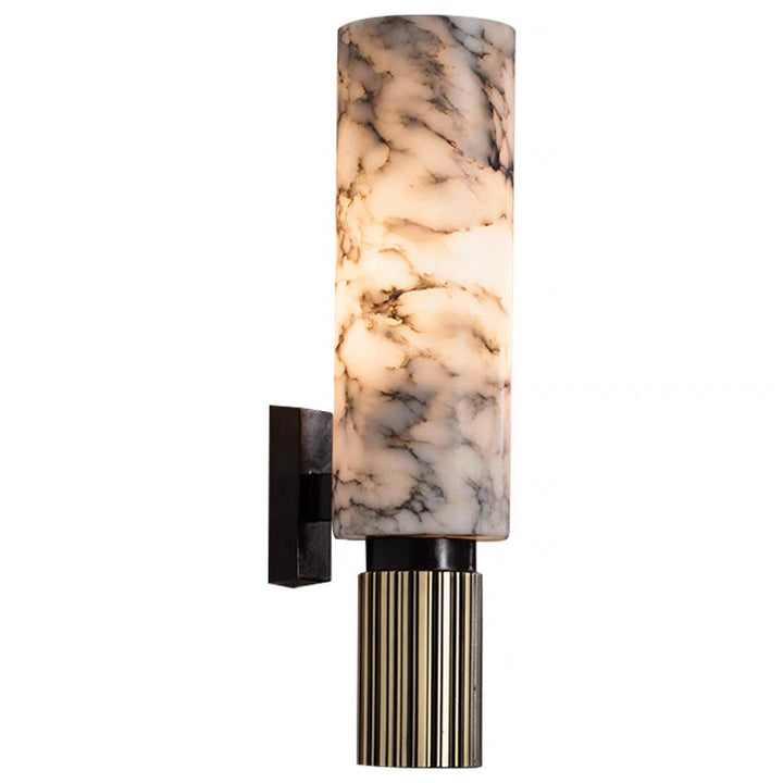 CopaStone: Applique LED in Pietra e Rame – luce da parete moderna e di design