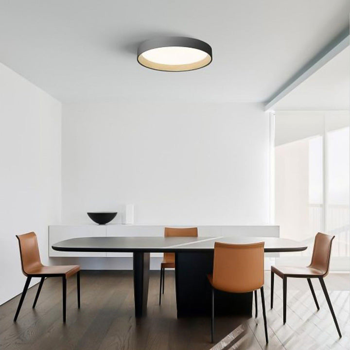 Corvyn: Moderno lampadario a LED in metallo nero – per sala da pranzo e soggiorno