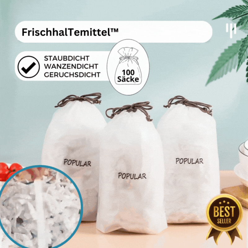 FrischhalTemittel™ Conservazione degli alimenti senza sforzo (100 sacchetti)