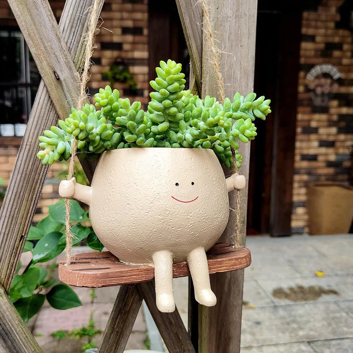 Sofus™ - Pot de fleurs Smiley