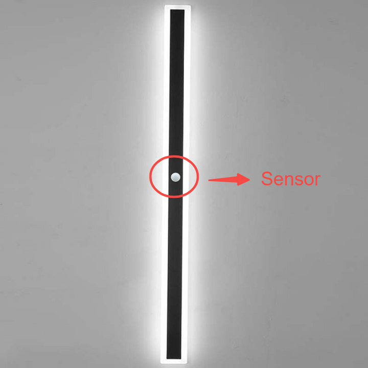 Cryla: Lampada da parete LED lineare per esterni – Lampada da parete resistente alle intemperie per giardino e terrazza
