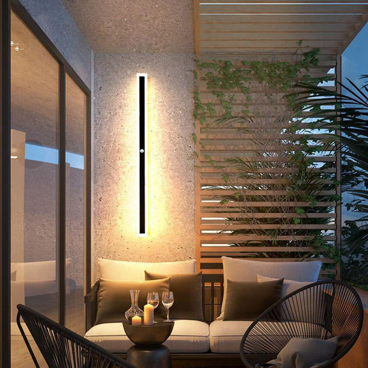 Cryla: Lampada da parete LED lineare per esterni – Lampada da parete resistente alle intemperie per giardino e terrazza