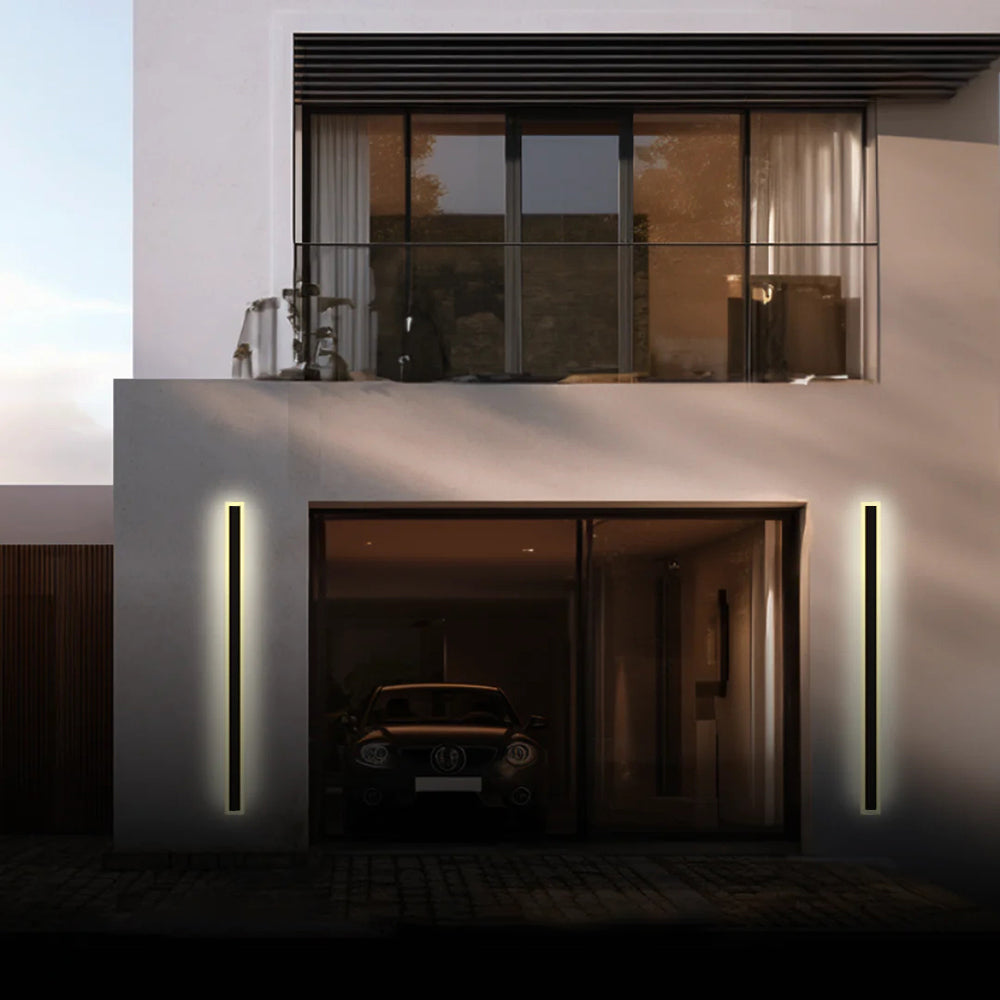 Cryla: Lampada da parete LED lineare per esterni – Lampada da parete resistente alle intemperie per giardino e terrazza