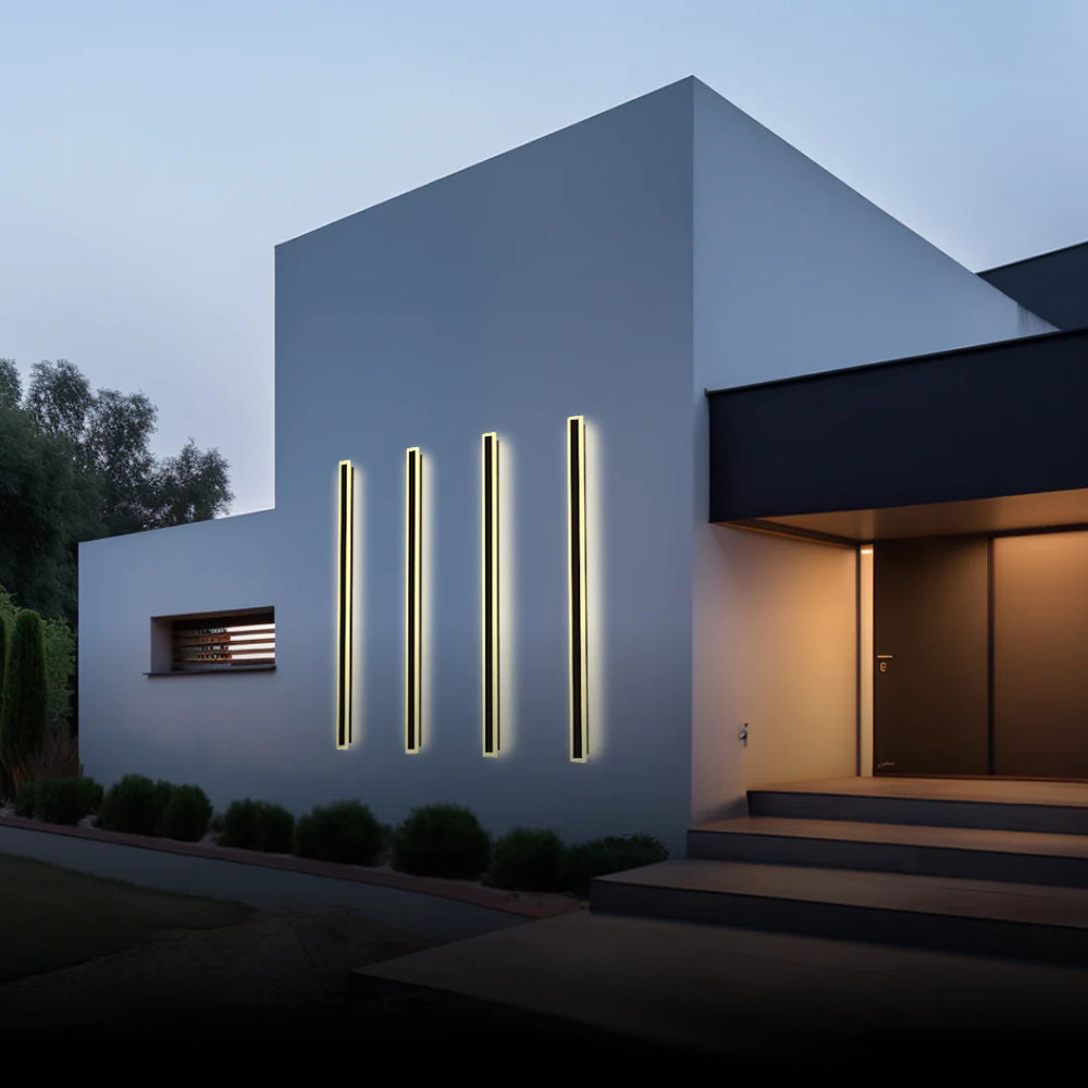 Cryla: Lampada da parete LED lineare per esterni – Lampada da parete resistente alle intemperie per giardino e terrazza